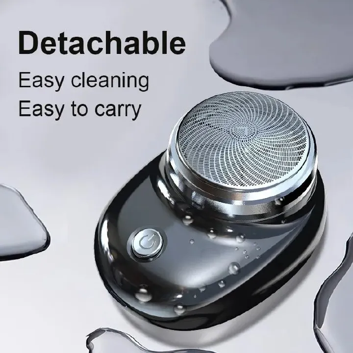 Waterproof USB Rechargeable Portable Mini Electric Shaver - Image 3